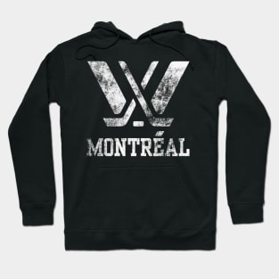 Distressed montreal PWHL Hoodie